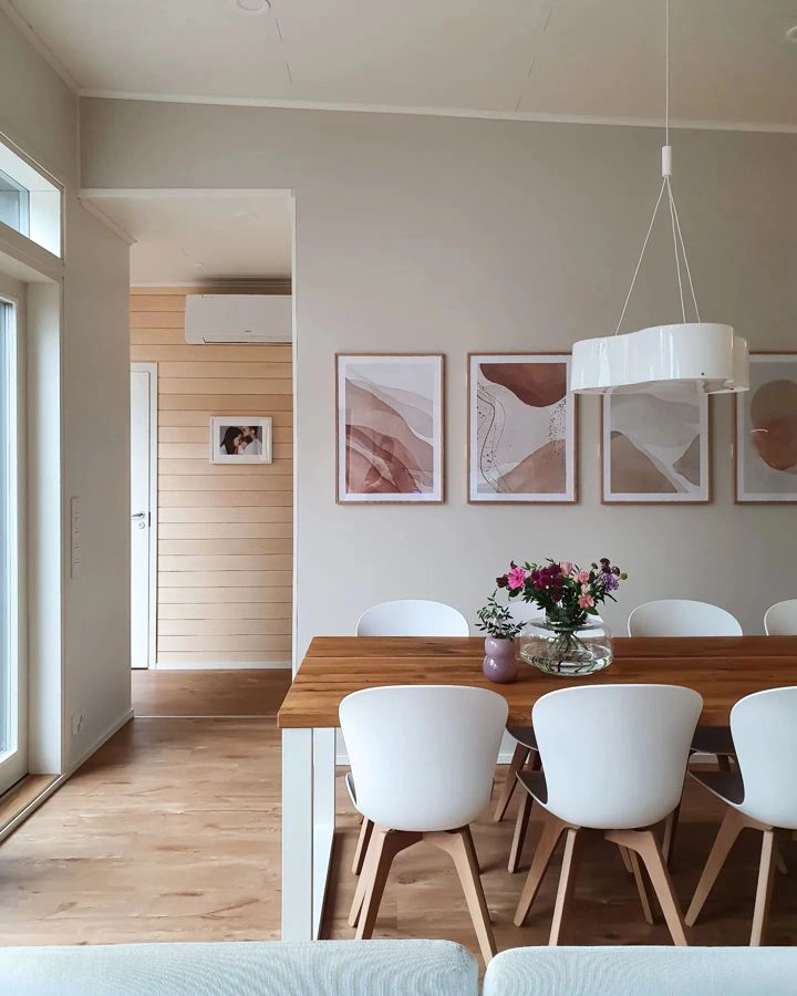 Tikkurila Шелковица H484 гостиная