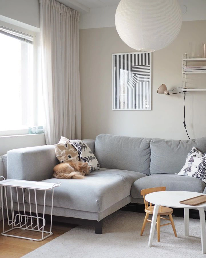 Tikkurila Шелковица H484 гостиная