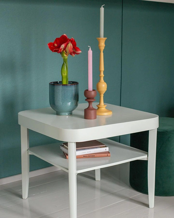 Tikkurila Шёлковый путь S440 в интерьере