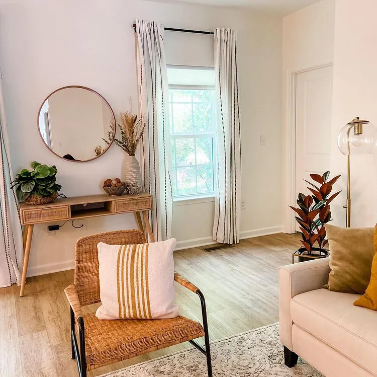 Sherwin Williams SW 7008 Alabaster в интерьере фото