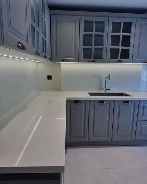  Signal grey на кухне