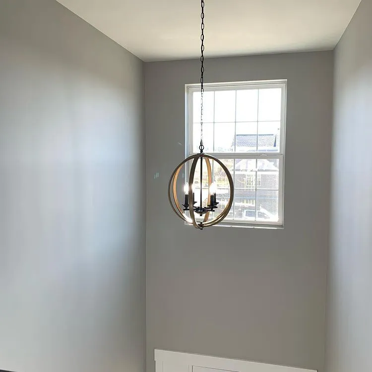 Sherwin Williams SW 0055 Light French Gray в интерьере фото