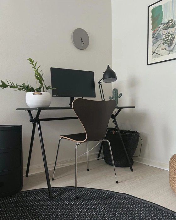 Tikkurila Холст G485 в гостиной