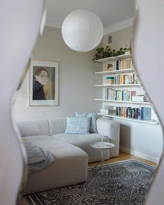 Tikkurila Кашемир гостиная с зеркалом