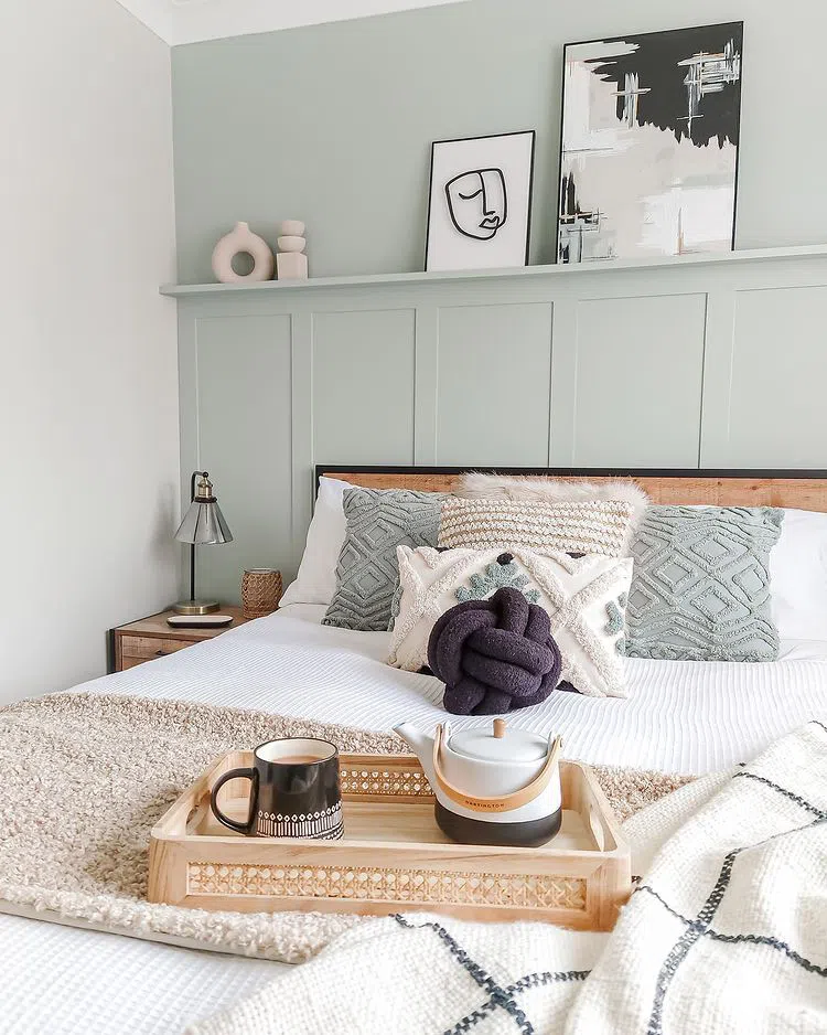 Стильный интерьер с цветом Tranquil Dawn Dulux