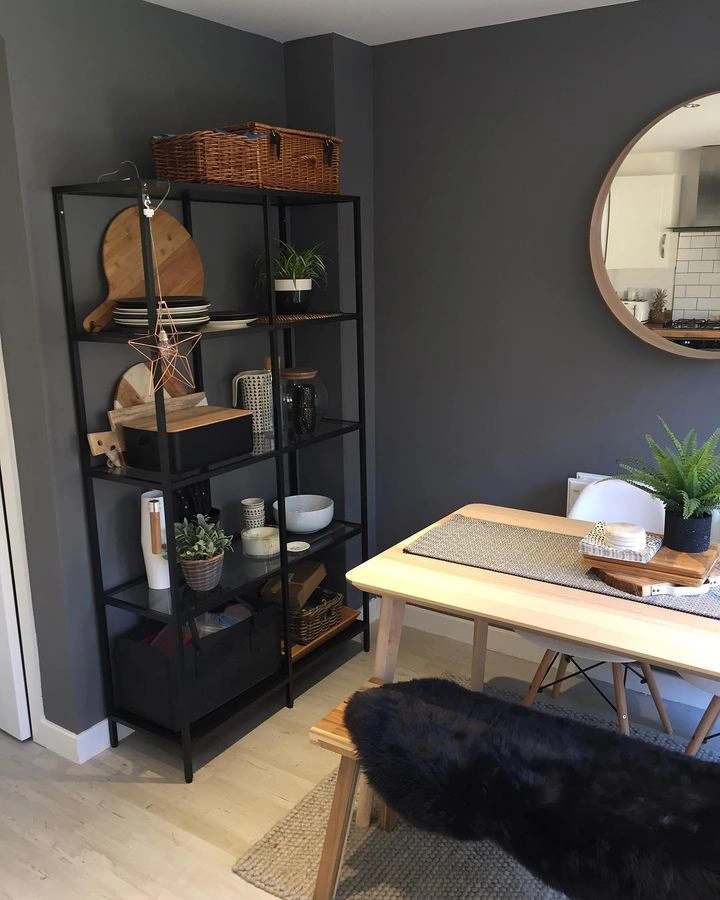 Dulux 00NN 25/000 Urban Obsession в интерьере фото