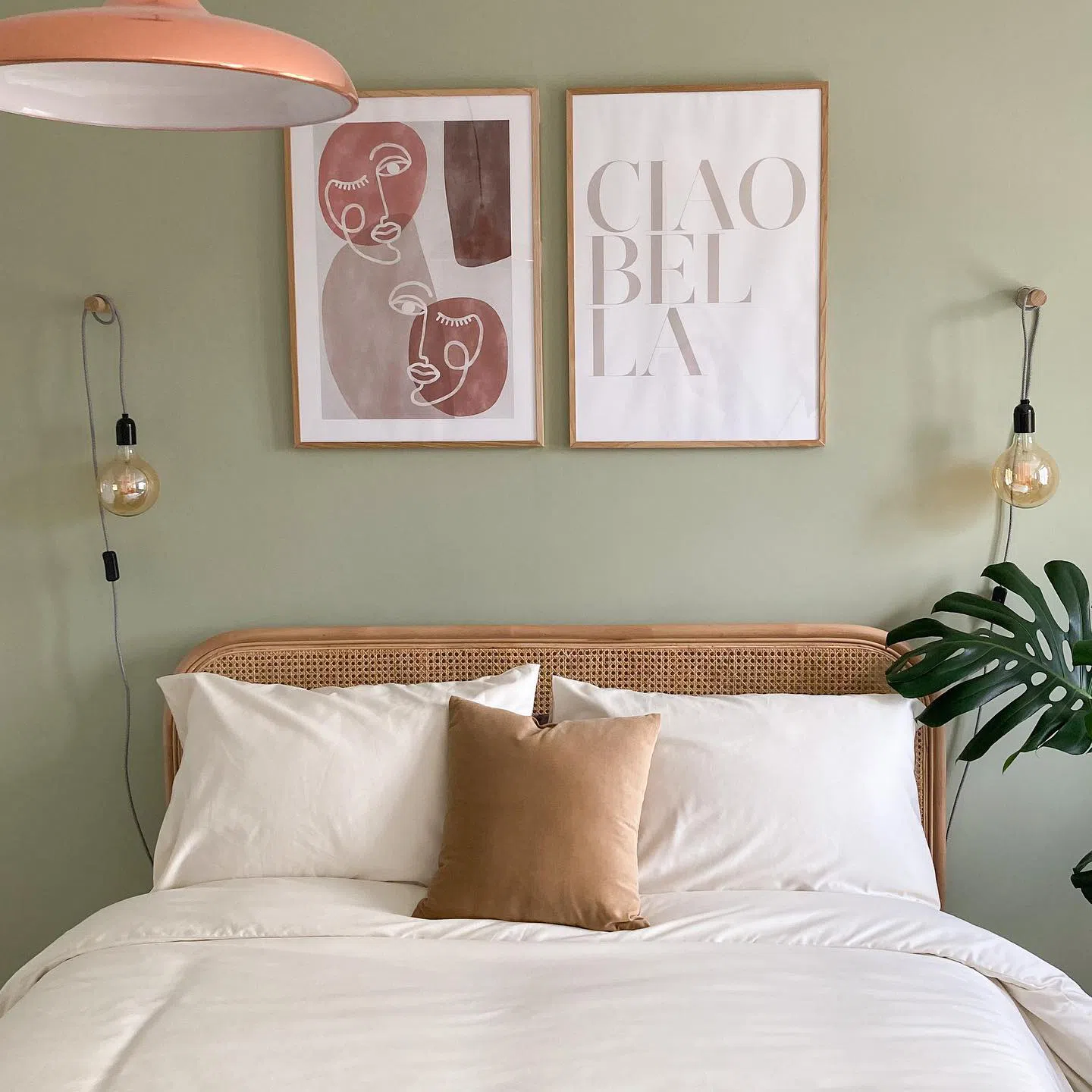 Фисташковая краска для стен Farrow and Ball Vert de Terre