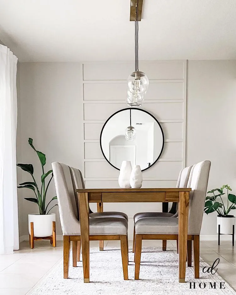 Sherwin Williams SW 9166 Drift of Mist в интерьере фото