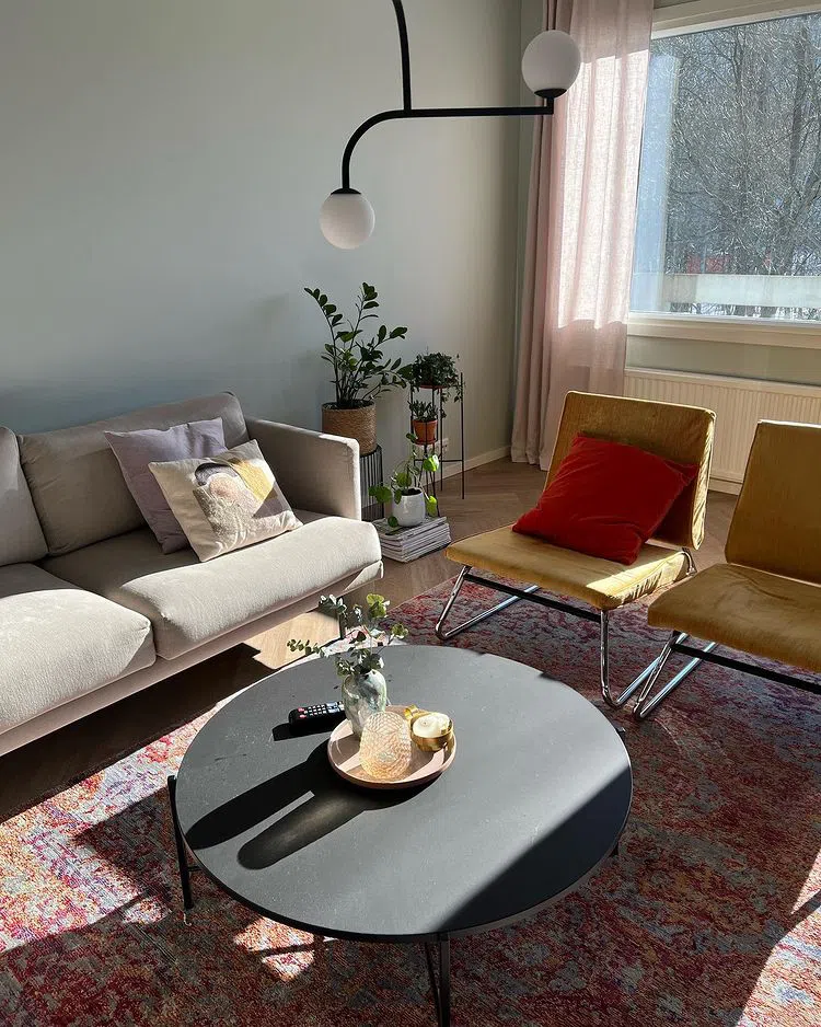 Цвет Tikkurila X447  фото в интерьере