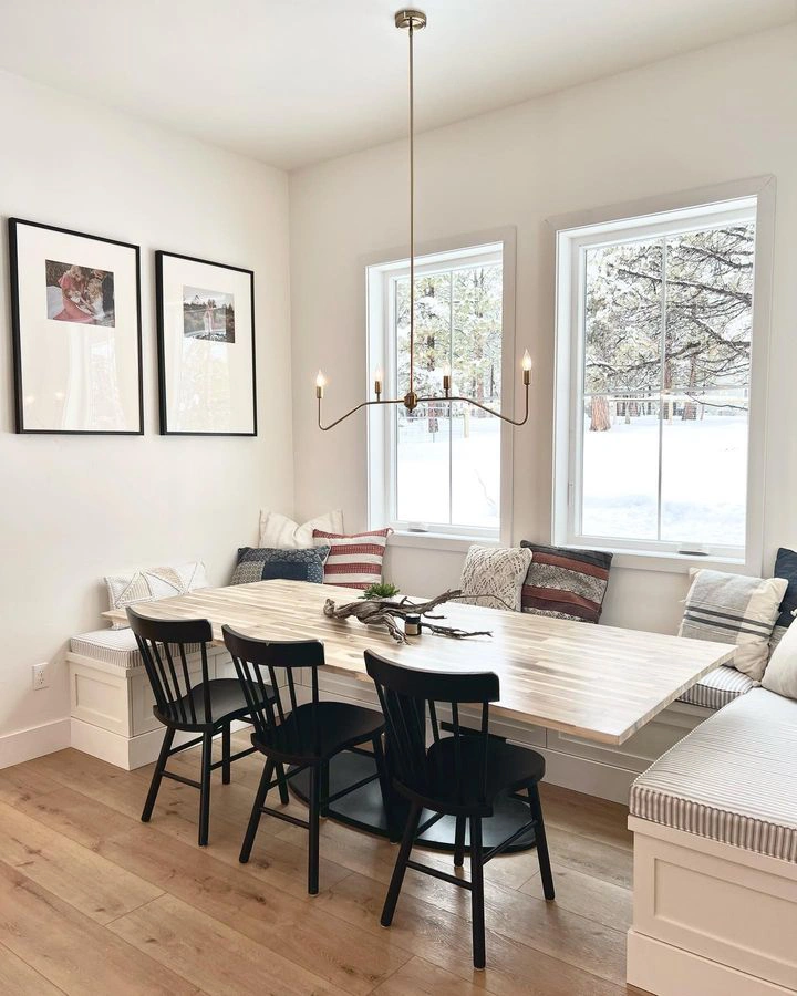 benjamin-moore OC-17 White Dove в интерьере фото