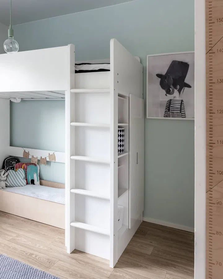 Рабочий кабинет с мятными стена X442 Спа