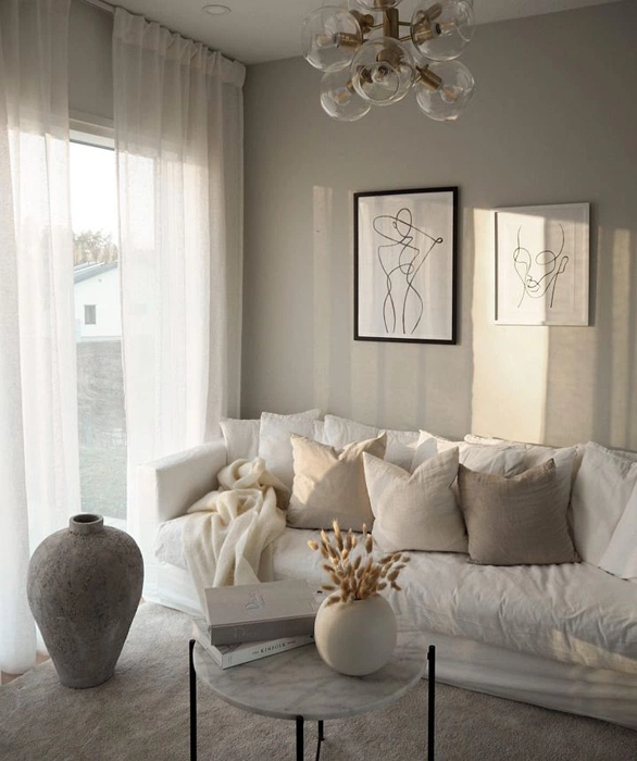 Tikkurila Пиацца Y487 в скандинавском интерьере