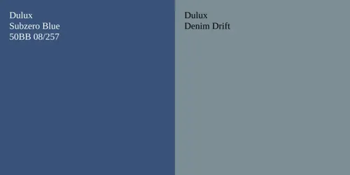 50BB 08/257 Subzero Blue vs Denim Drift null