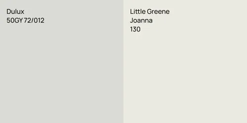 50GY 72/012 null vs 130 Joanna