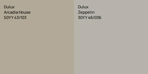 50YY 43/103 Arcadia House vs 30YY 46/036 Zeppelin