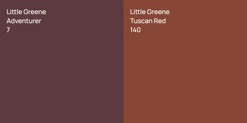 7 Adventurer vs 140 Tuscan Red