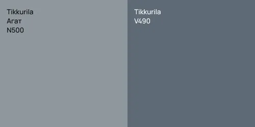 N500 Агат vs V490 