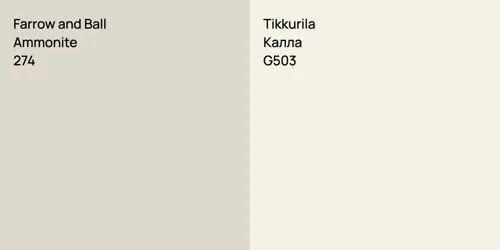 274 Ammonite vs G503 Калла