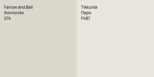 274 Ammonite vs F487 Перо