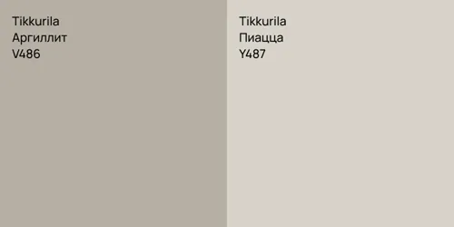 V486 Аргиллит vs Y487 Пиацца
