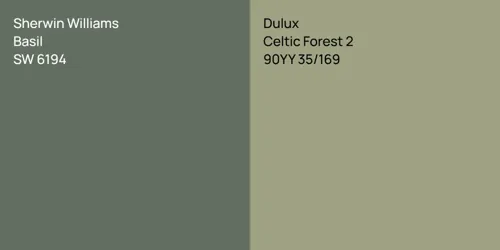 SW 6194 Basil vs 90YY 35/169 Celtic Forest 2