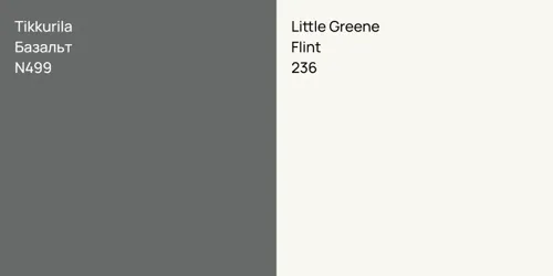 N499 Базальт vs 236 Flint