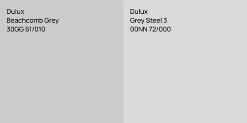 30GG 61/010 Beachcomb Grey vs 00NN 72/000 Grey Steel 3