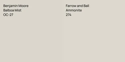 OC-27 Balboa Mist vs 274 Ammonite