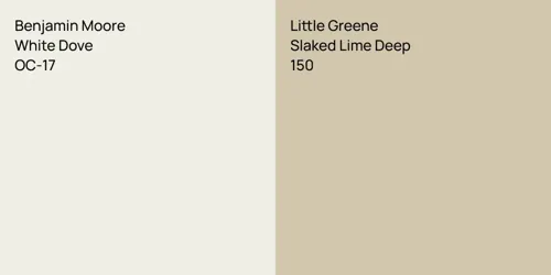 OC-17 White Dove vs 150 Slaked Lime Deep