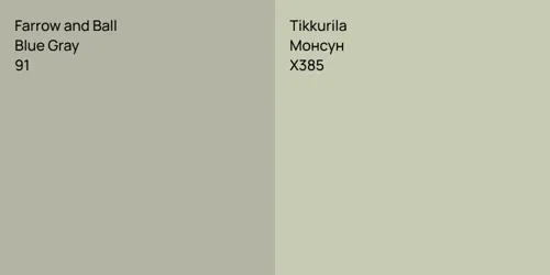 91 Blue Gray vs X385 Монсун
