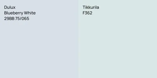29BB 75/065 Blueberry White vs F362 