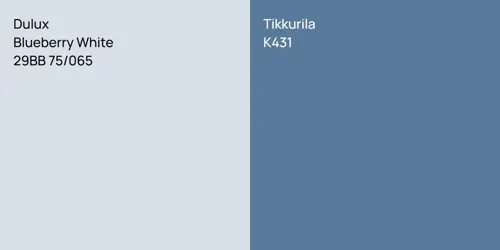 29BB 75/065 Blueberry White vs K431 null