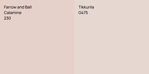 230 Calamine vs G475 null