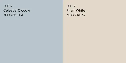70BG 56/061 Celestial Cloud 4 vs 30YY 71/073 Prism White
