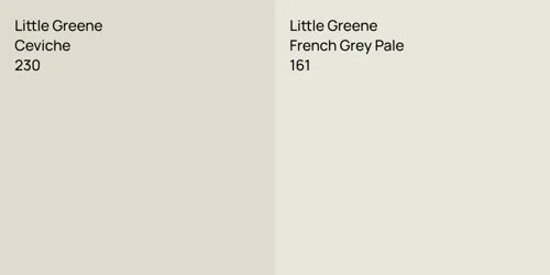 230 Ceviche vs 161 French Grey Pale