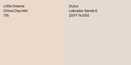 176 China Clay Mid vs 20YY 74/055 Labrador Sands 6