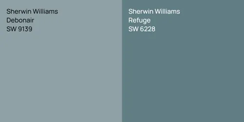 SW 9139 Debonair vs SW 6228 Refuge