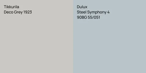 Deco Grey 1923 null vs 90BG 55/051 Steel Symphony 4