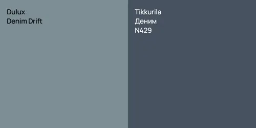Denim Drift null vs N429 Деним
