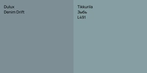 Denim Drift null vs L491 Зыбь