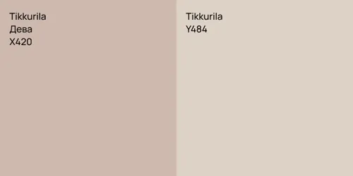 X420 Дева vs Y484 