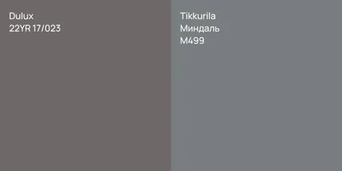22YR 17/023 null vs M499 Миндаль