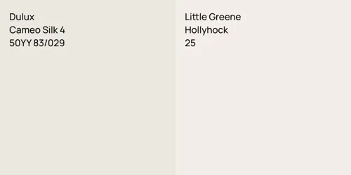 50YY 83/029 Cameo Silk 4 vs 25 Hollyhock