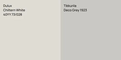 40YY 73/028 Chiltern White vs Deco Grey 1923 null
