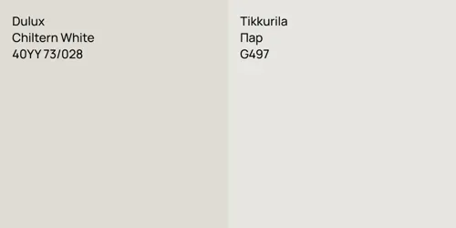 40YY 73/028 Chiltern White vs G497 Пар