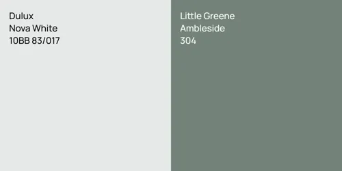 10BB 83/017 Nova White vs 304 Ambleside