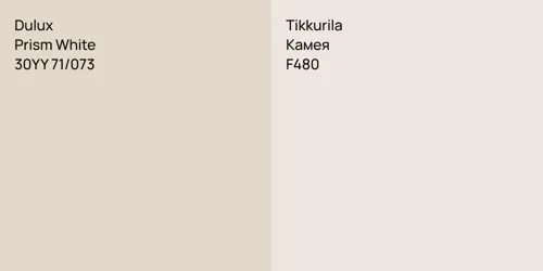 30YY 71/073 Prism White vs F480 Камея