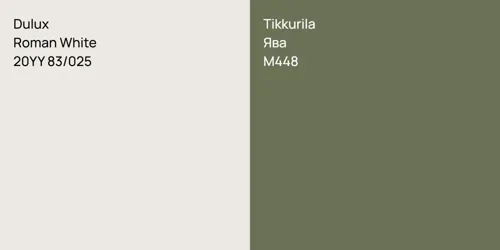 20YY 83/025 Roman White vs M448 Ява