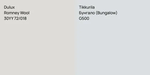 30YY 72/018 Romney Wool vs G500 Бунгало (Bungalow)