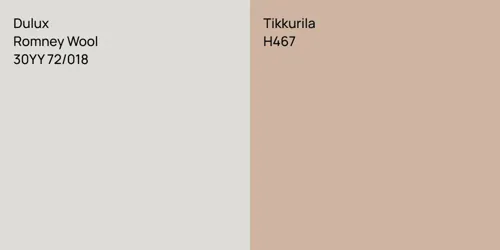 30YY 72/018 Romney Wool vs H467 null